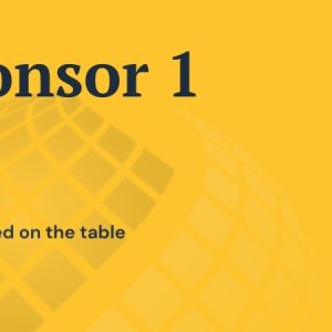 Table sponsor 2